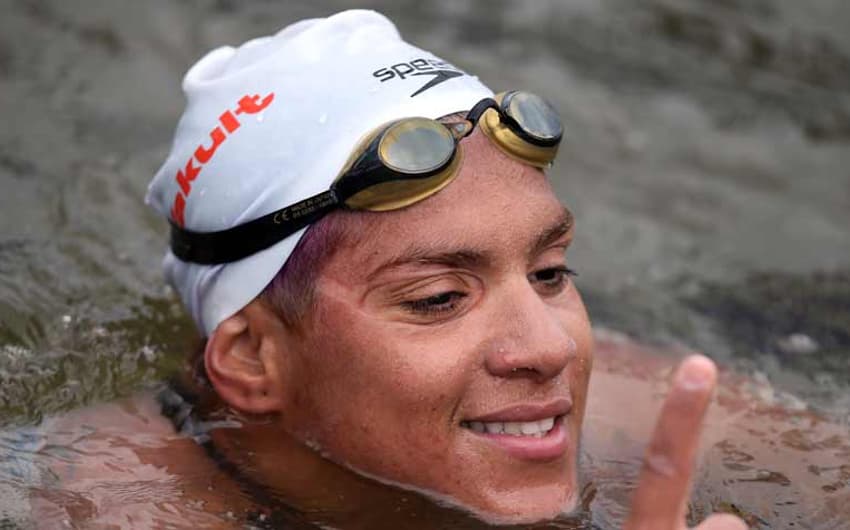 Ana Marcela Cunha da maratona aquática