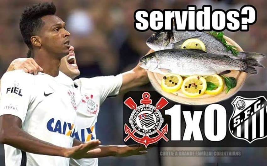 Os melhores memes da vitória do Corinthians sobre o Santos, em Itaquera