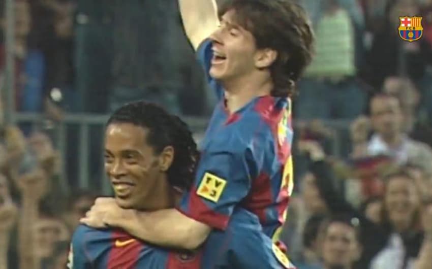 Ronaldinho Gaúcho e Messi