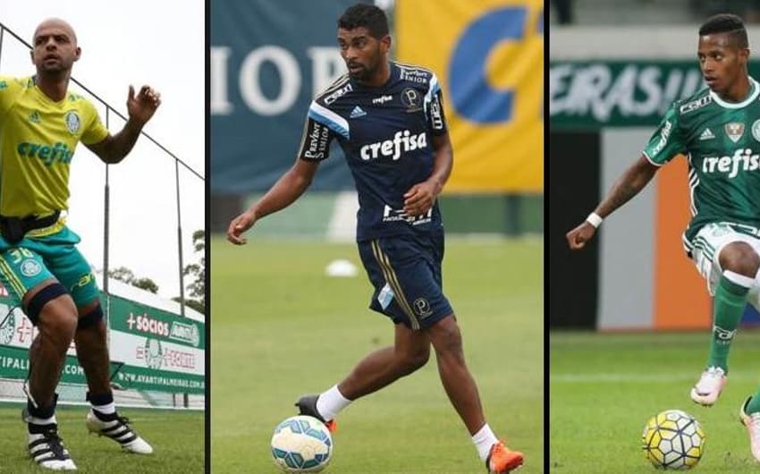 Felipe Melo, Thiago Santos e Tchê Tchê