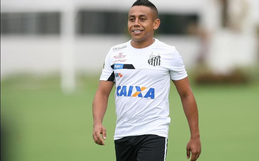 Vladimir Hernández fez duas partidas pelo Santos, ambas fora de casa&nbsp;