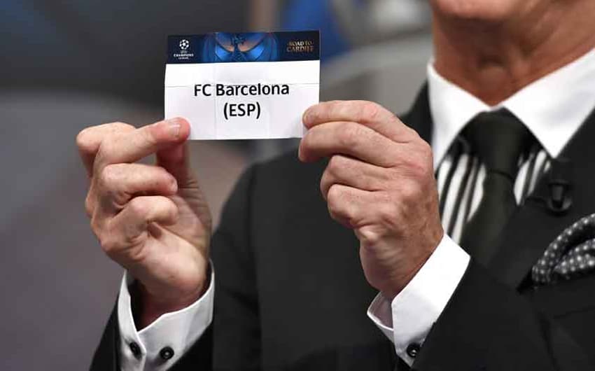 Sorteio da Liga dos Campeões - Barcelona