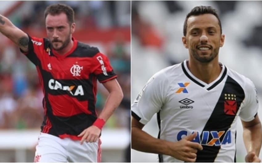 Flamengo x Vasco: Mancuello e Nenê vão medir forças no clássico deste domingo, no Mané Garrincha, em Brasília, pela Taça Rio