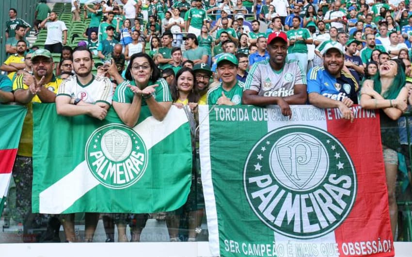 Palmeiras 2x2 Audax: torcida compareceu em bom número