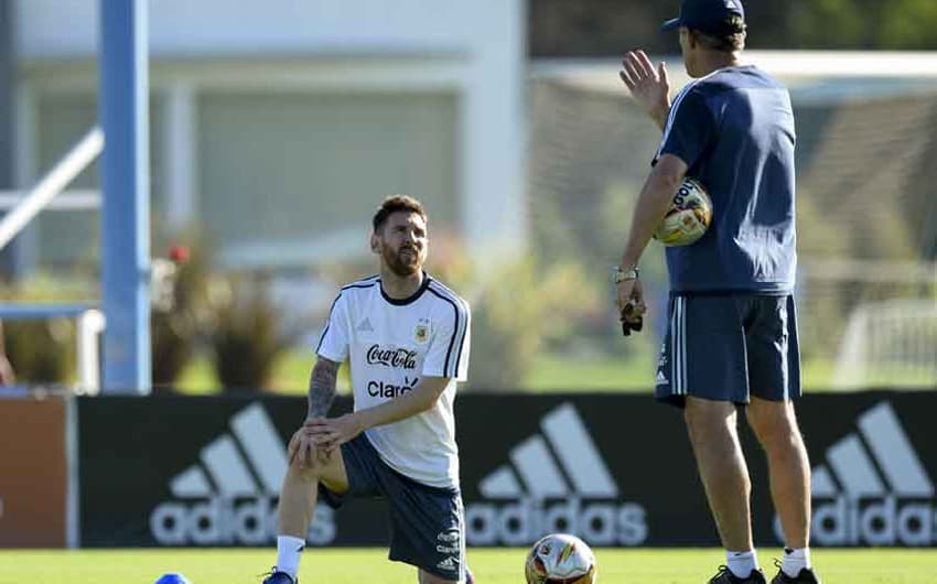 Messi e Bauza - Argentina