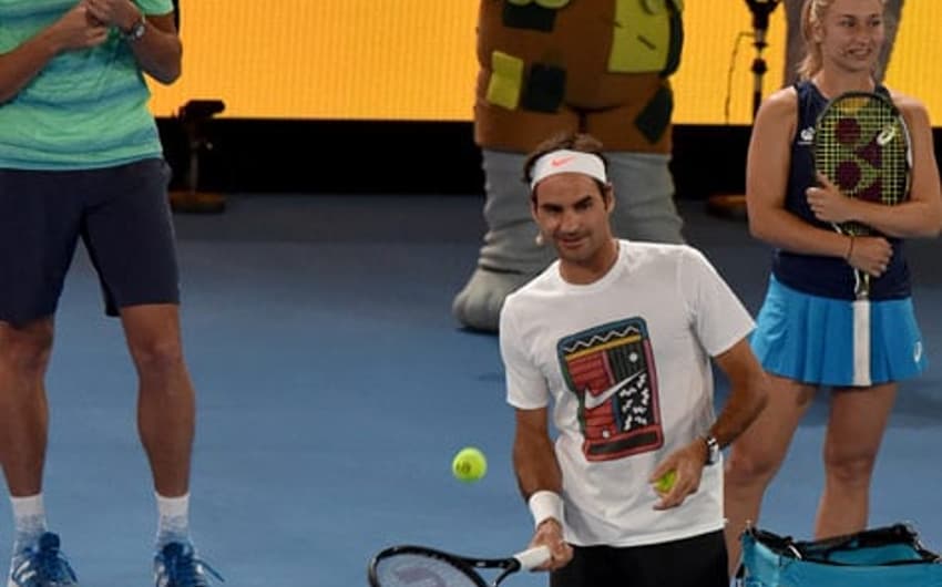 Federer operou o joelho em 2016, deixando seus fãs apreensivos em relação ao futuro