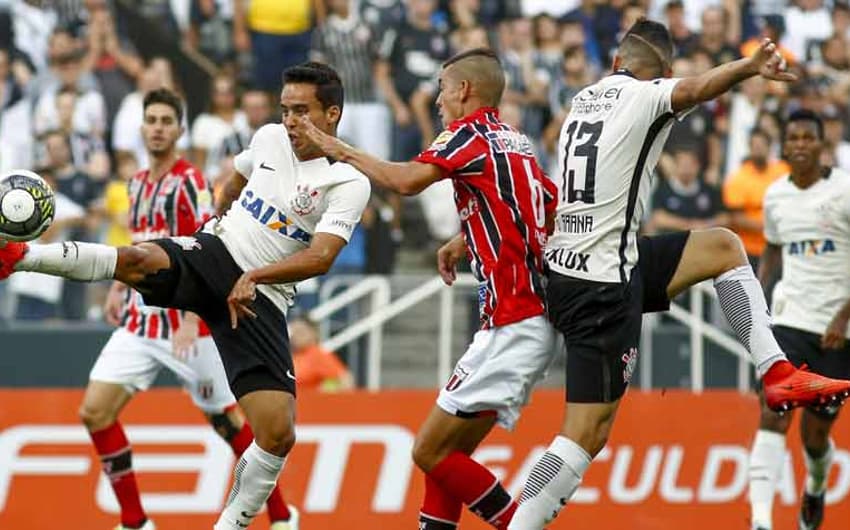 Último encontro: Corinthians 1 x 0 Botafogo-SP - quartas de final do Paulistão 2017
