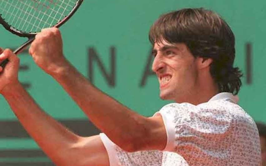 Ainda jovem, Fernando Meligeni alcançou a terceira fase de Roland Garros em 1995