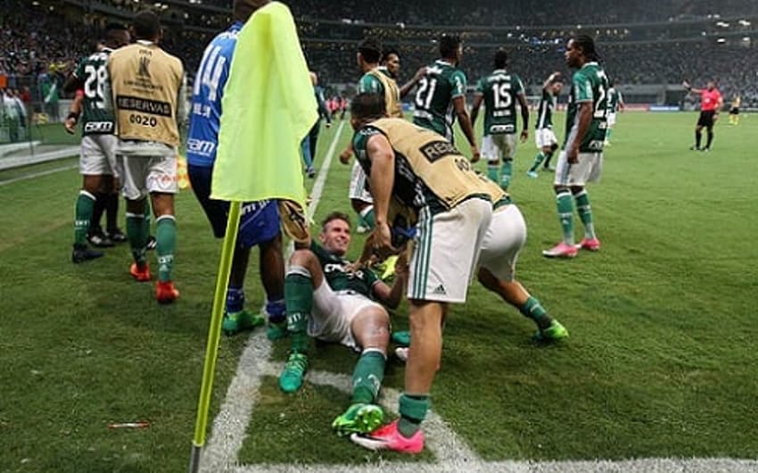 Os gols no fim: Palmeiras 3 x 2 Peñarol - Fabiano, aos 54' do segundo tempo
