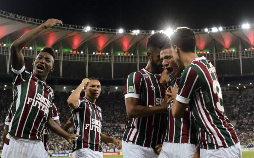 Confira a seguir a galeria especial do LANCE! com imagens da vitória do Fluminense sobre o Vasco no Maracanã