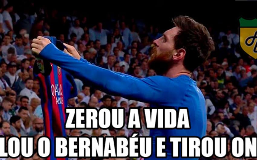 Virada e show de Messi: os memes da vitória do Barcelona no Bernabéu