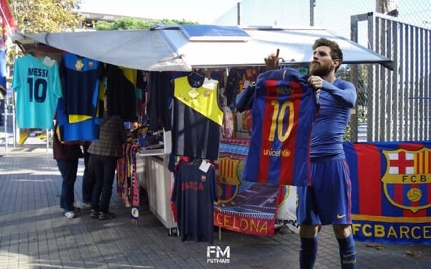 Memes brincam com comemoração de Messi após gol da vitória contra o Real Madrid