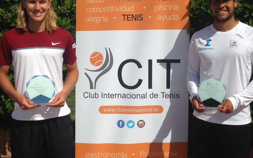 Rafael Mattos e Marcelo Zormann campeões nas duplas na Espanha