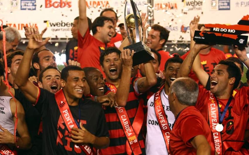 Flamengo - comemorando Carioca de 2009 - Flamengo 2x2 Botafogo