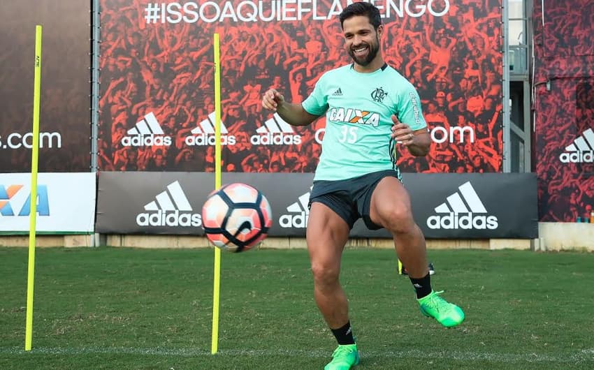 Diego - Treino do Flamengo