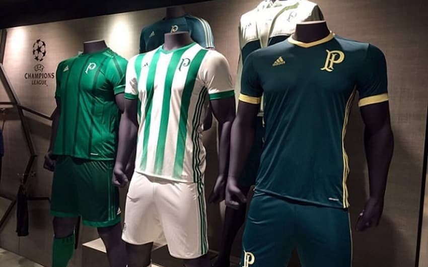 Nova linha de uniformes do Palmeiras