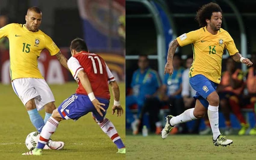 Companheiros de Seleção Brasileira, Daniel Alves e Marcelo estarão frente a frente em Cardiff. A partida poderá ter quatro laterais brazucas em campo, e Casemiro atinge marca histórica