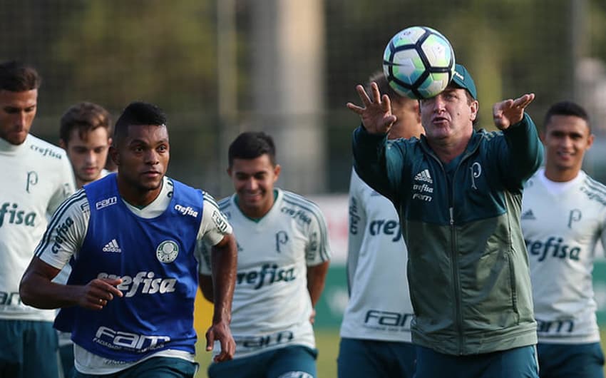 Cuca quer dar carinho a Borja para que ele deslanche no Palmeiras