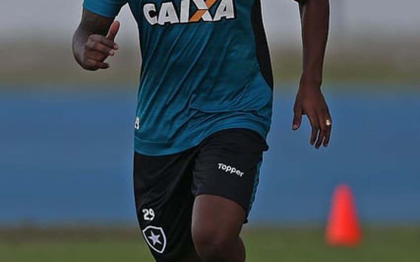 Sassá - Treino do Botafogo