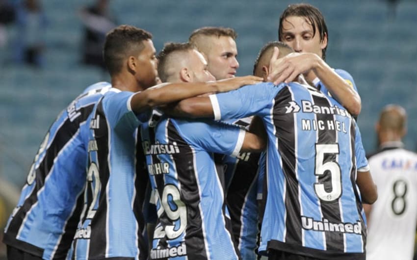 Grêmio x Botafogo: as imagens do duelo na Arena