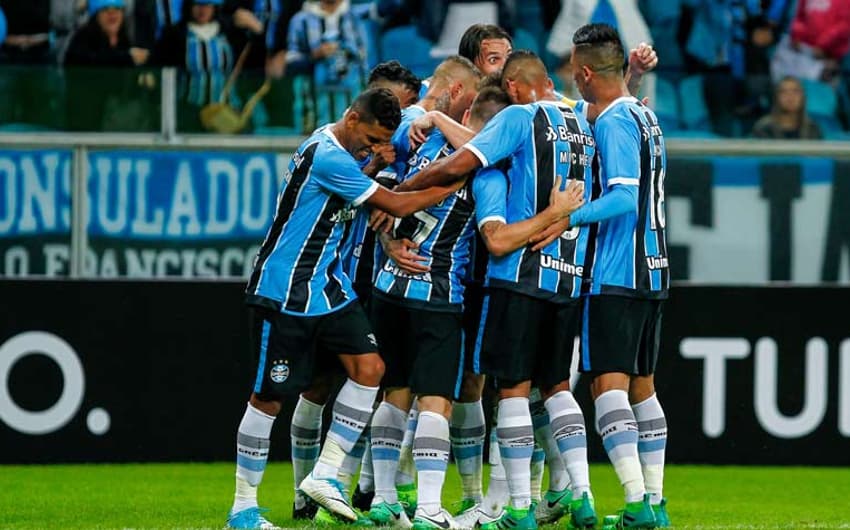 Grêmio x Botafogo: as imagens do jogo na Arena