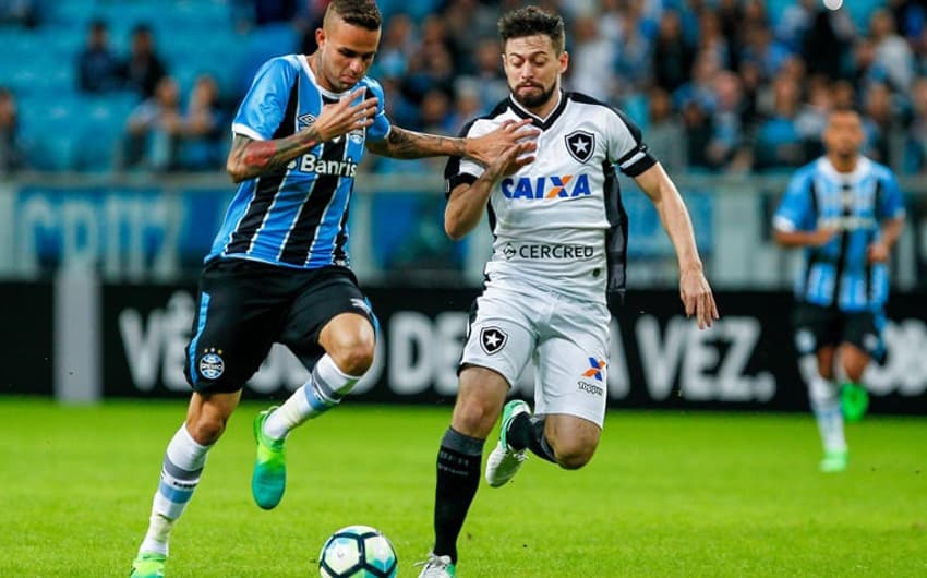 Grêmio x Botafogo: as imagens da partida na Arena