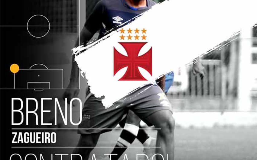 Vasco anunciou a contratação do zagueiro Breno. Confira a seguir fotos da carreira do jogador