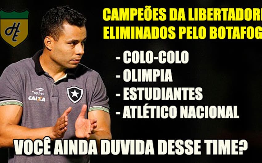 Os melhores memes da classificação do Botafogo na Libertadores