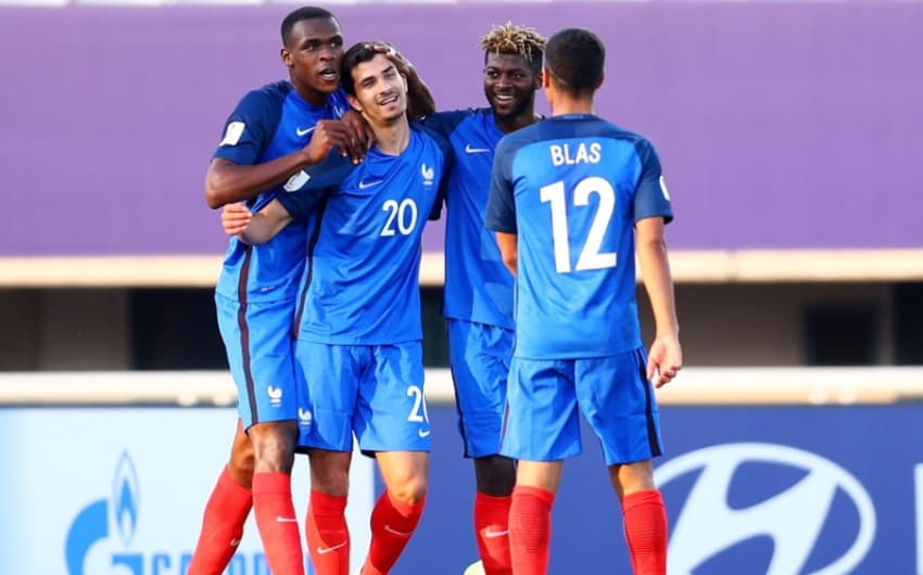 França sub-20 celebra vitória