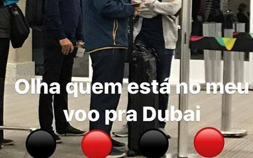 Rodrigo Caetano e médico do Flamengo foram flagrados viajando para Dubai