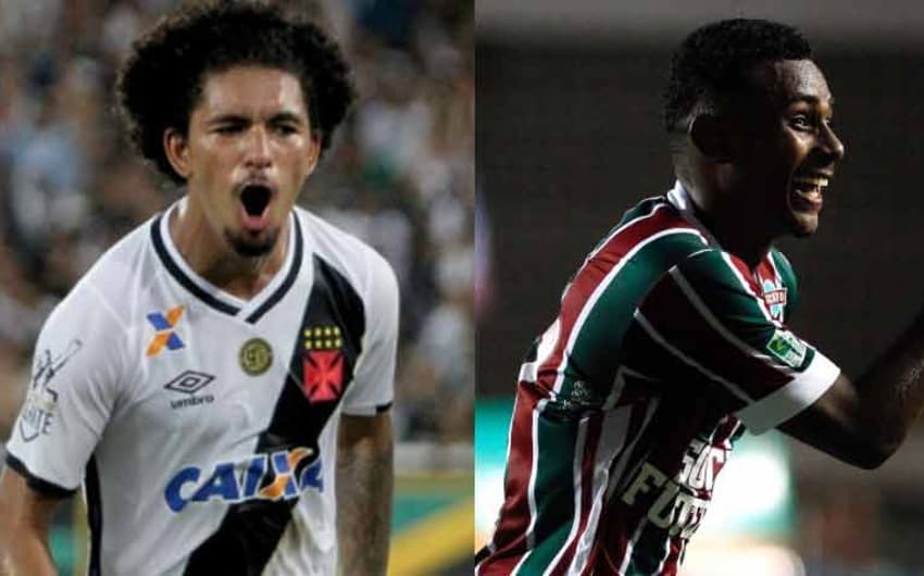 Douglas e Wendel são titulares de Vasco e Fluminense