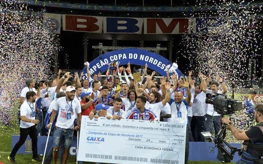 Bahia campeão da Copa do Nordeste 2017