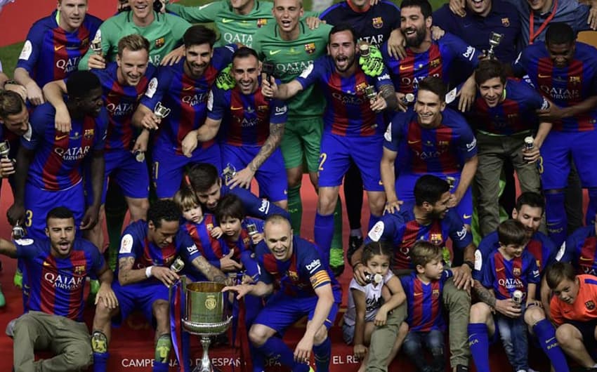Barcelona campeão da Copa do Rei