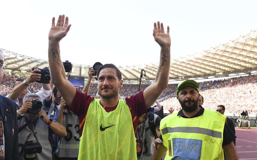 Totti se despede do futebol