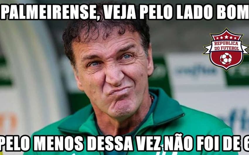 Internet não perdoou mais uma derrota do Palmeiras