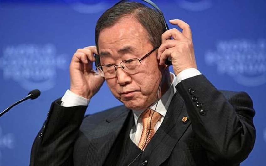 Ex-secretário-geral da ONU, Ban Ki-moon