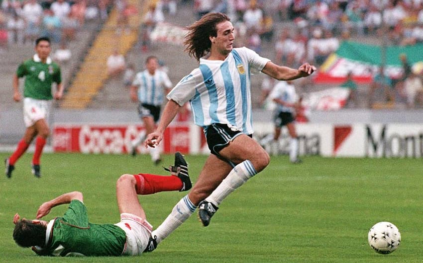 Gabriel Batistuta foi o grande destaque da Argentina na conquista de 1992, na Arábia Saudita