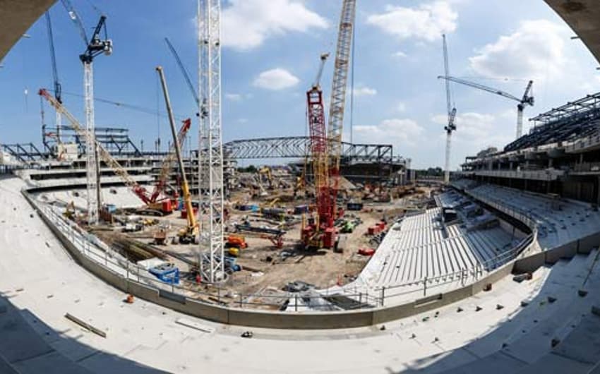 Obras no estádio do Tottenham