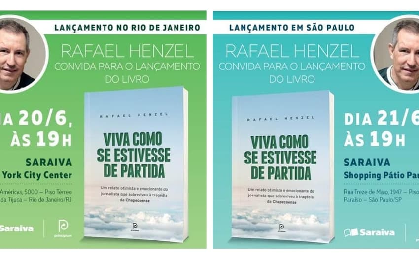 Lançamento livro Rafael Henzel