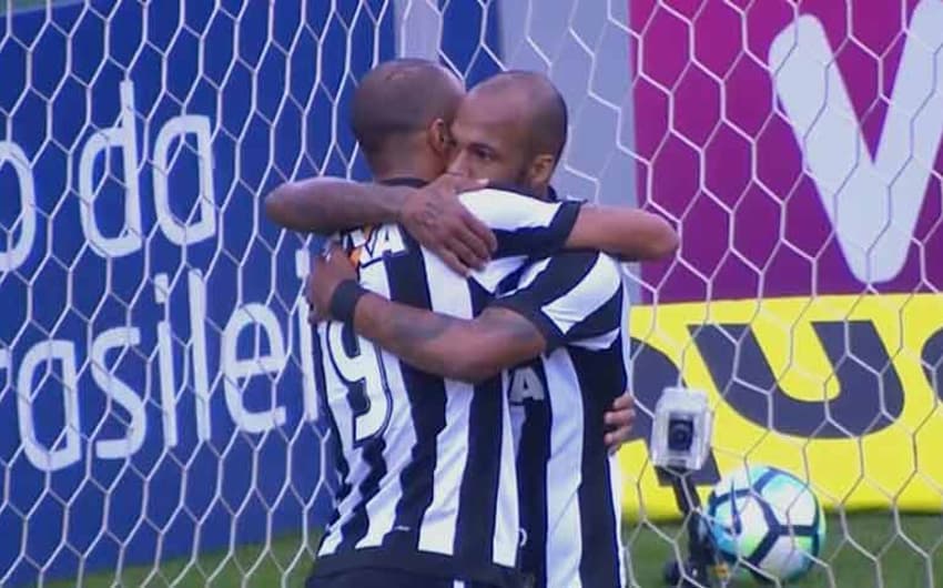 No primeiro turno, vitória do Botafogo: 0 a 2&nbsp;