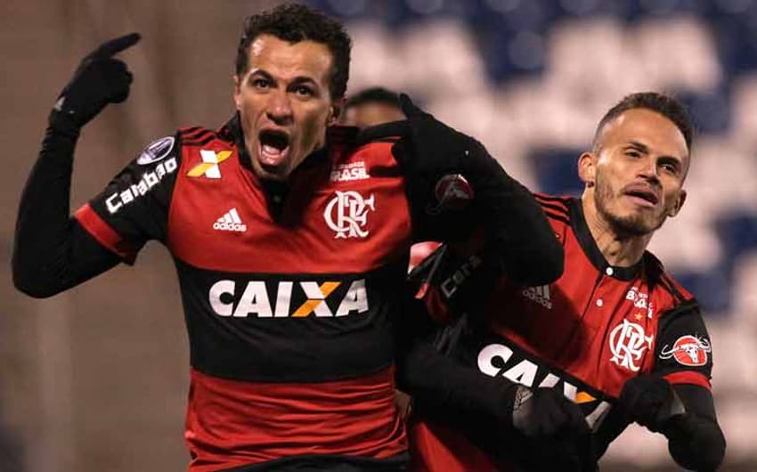 Palestino 2 x 5 Flamengo: as imagens do duelo em Santiago