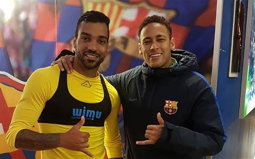 Michel e Neymar