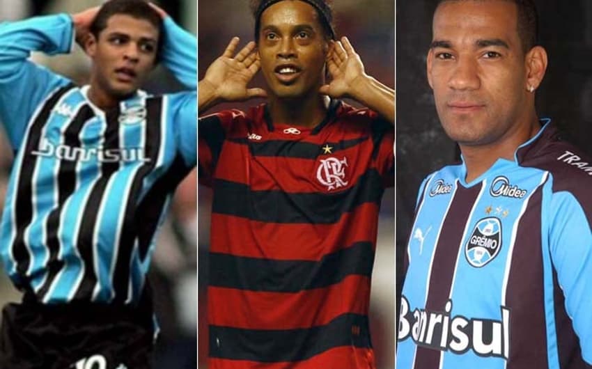 Felipe Melo, Ronaldinho Gaúcho e Rodrigo