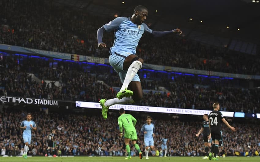 Aos 34 anos, Yaya Touré continua emprestando seu talento ao Manchester City
