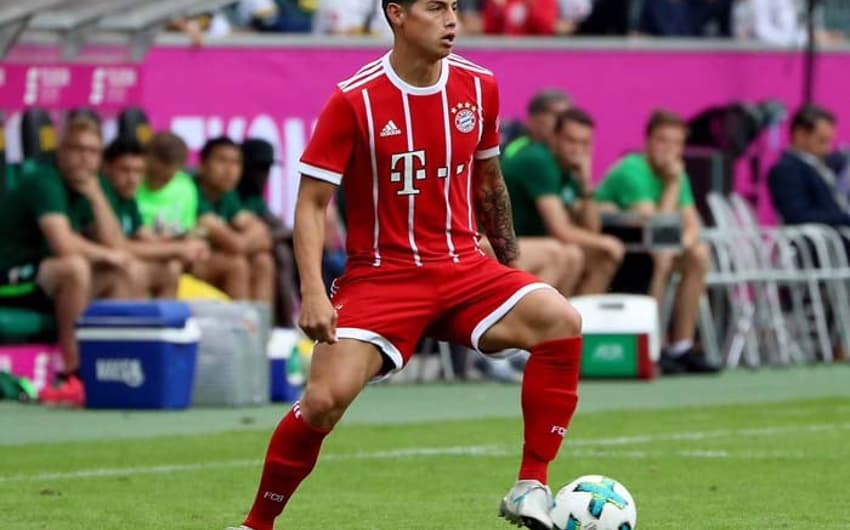 James Rodrigues estreou com a camisa do Bayern Munique