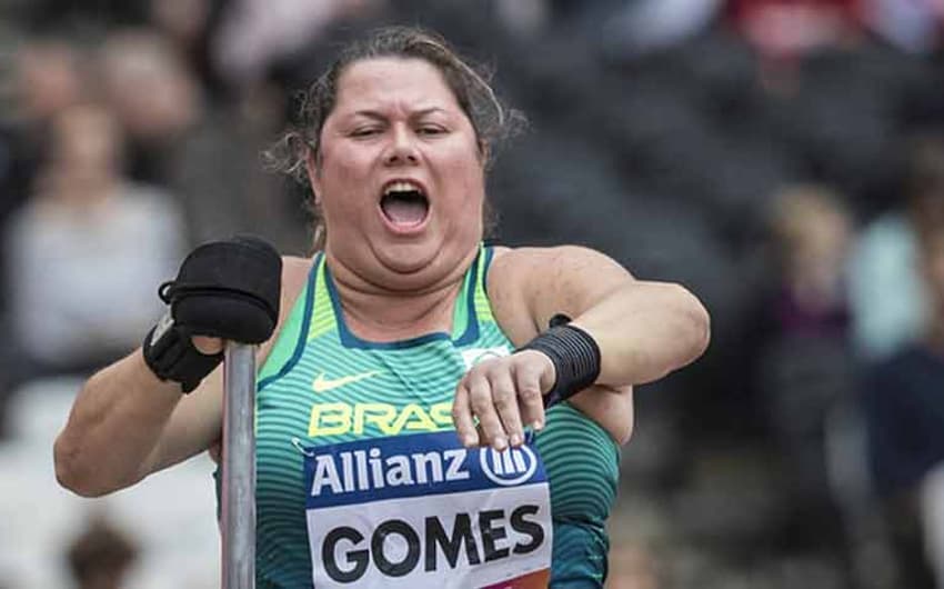 Beth Gomes terminou em quinto no arremesso de peso no Mundial de Londres&nbsp;