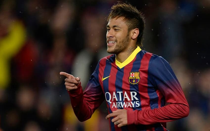Barcelona 3x0 Celta de Vigo - gol de Neymar - 2014