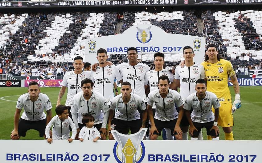 Corinthians x Flamengo - time posado