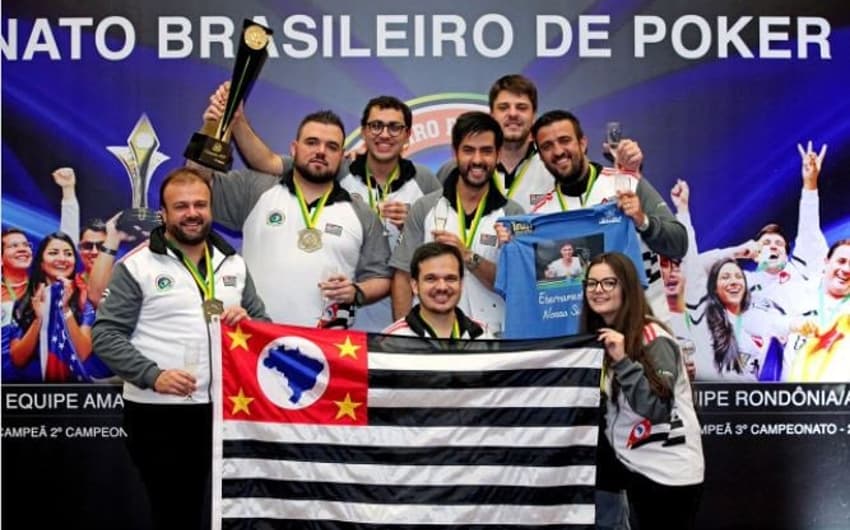 Equipe de São Paulo no BSOP