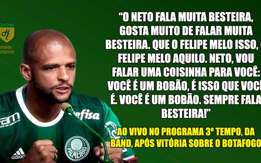 Declarações de Felipe Melo chamaram atenção após o retorno ao futebol brasileiro